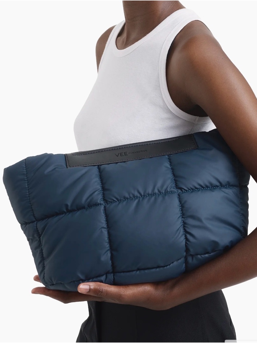 NWT VEE Collective Porter Basque Clutch
